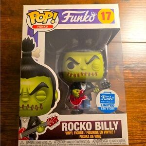 Funko Pop! Spastik Plastik #17 Rocko Billy Funko Shop Limited Edition Exclusive